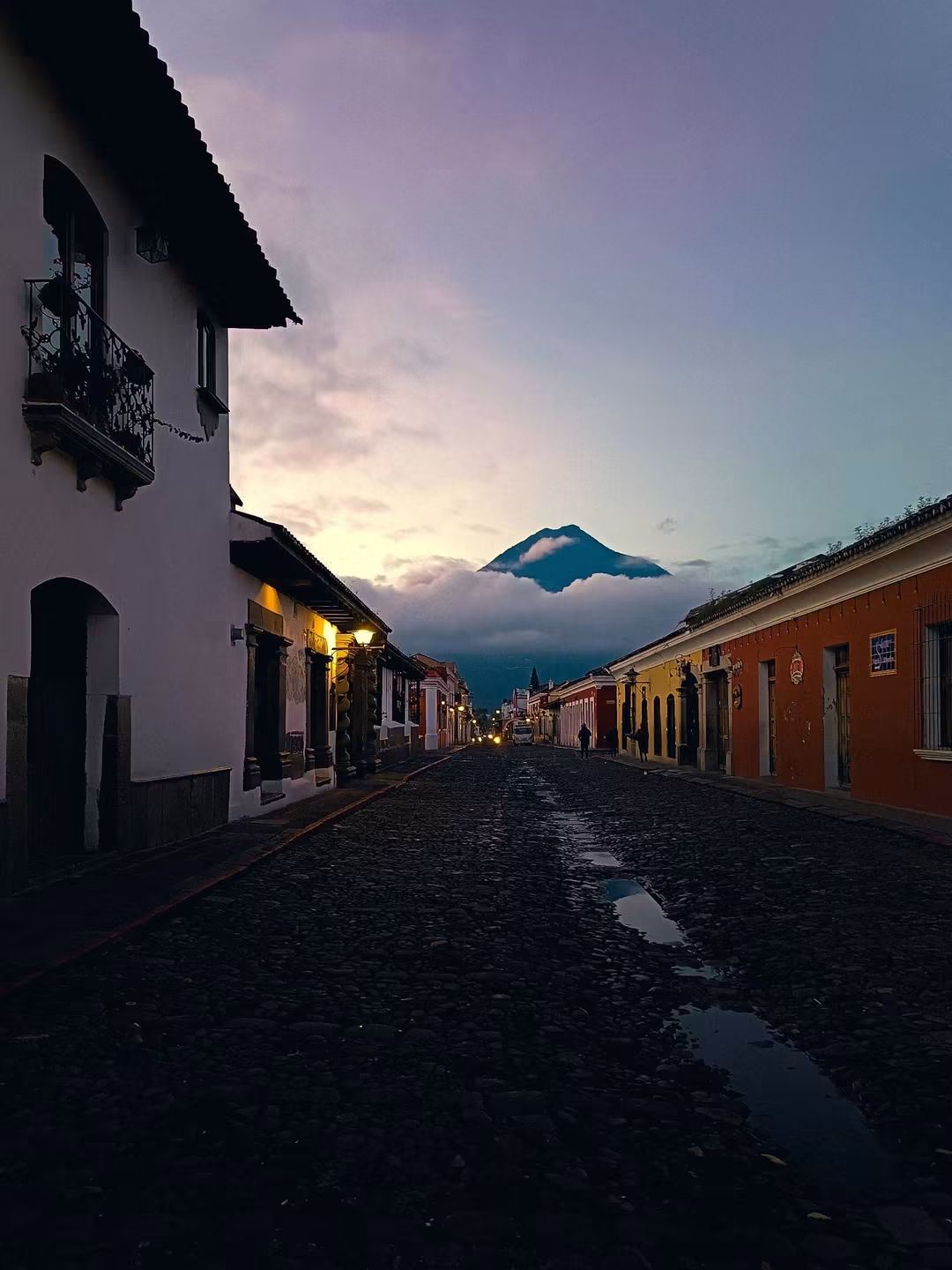Antigua at dusk